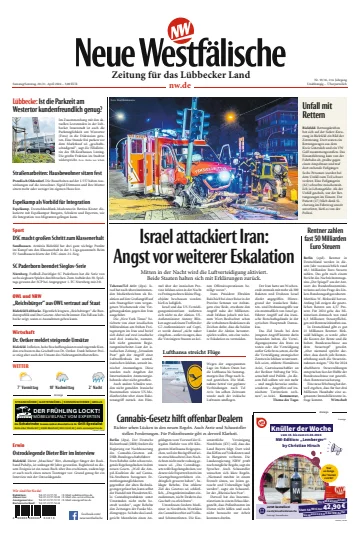 Neue Westfälische - Zeitung für das Lübbecker Land - 20 abril 2024