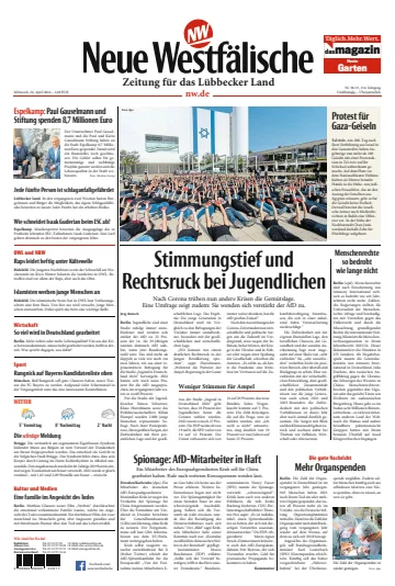 Neue Westfälische - Zeitung für das Lübbecker Land - 24 Aib 2024