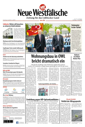 Neue Westfälische - Zeitung für das Lübbecker Land - 25 Ebri 2024