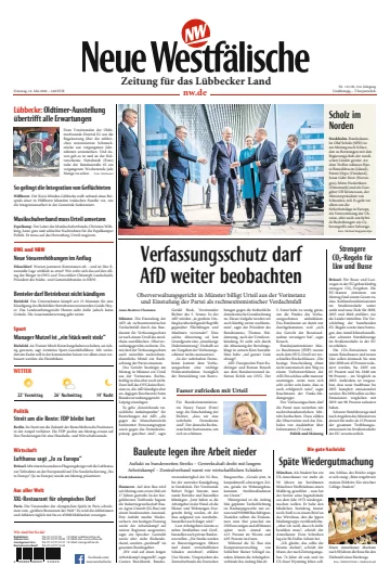 Neue Westfälische - Zeitung für das Lübbecker Land - 14 maio 2024