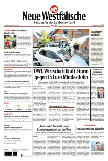 Neue Westfälische - Zeitung für das Lübbecker Land - 16 May 2024