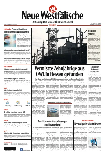 Neue Westfälische - Zeitung für das Lübbecker Land - 24 May 2024