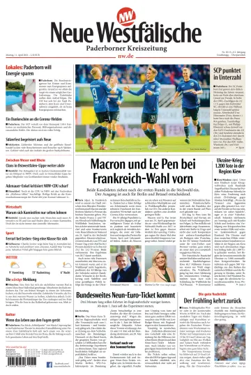 Neue Westfälische - Paderborner Kreiszeitung - 11 Apr 2022