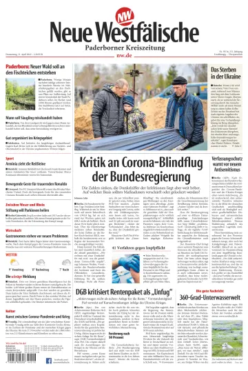 Neue Westfälische - Paderborner Kreiszeitung - 21 Apr 2022