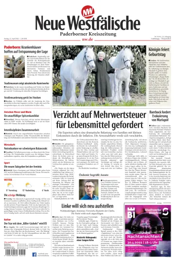 Neue Westfälische - Paderborner Kreiszeitung - 22 Apr 2022