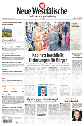 Neue Westfälische - Paderborner Kreiszeitung - 28 Apr 2022