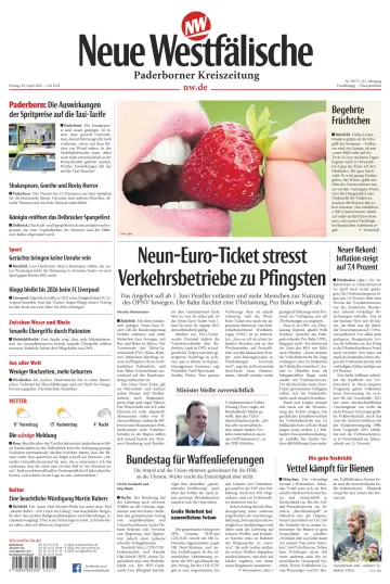 Neue Westfälische - Paderborner Kreiszeitung - 29 Apr 2022