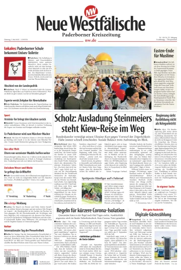 Neue Westfälische - Paderborner Kreiszeitung - 3 May 2022