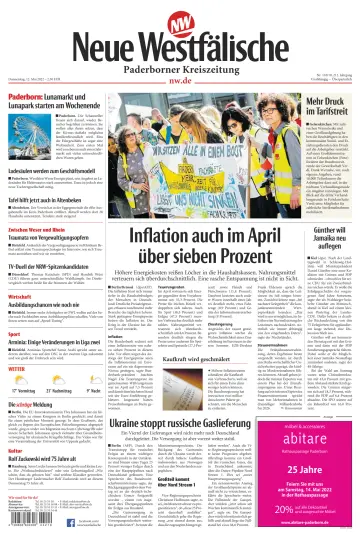 Neue Westfälische - Paderborner Kreiszeitung - 12 May 2022
