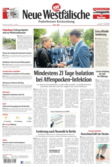 Neue Westfälische - Paderborner Kreiszeitung - 25 May 2022