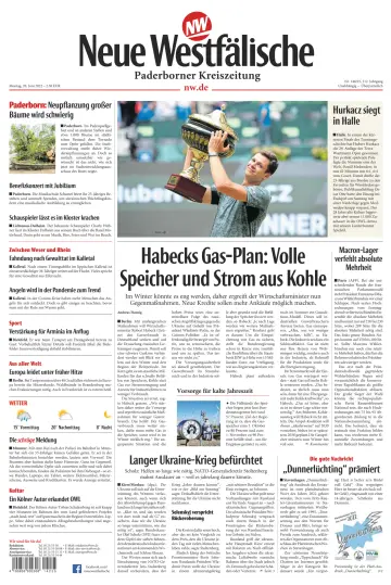 Neue Westfälische - Paderborner Kreiszeitung - 20 Jun 2022