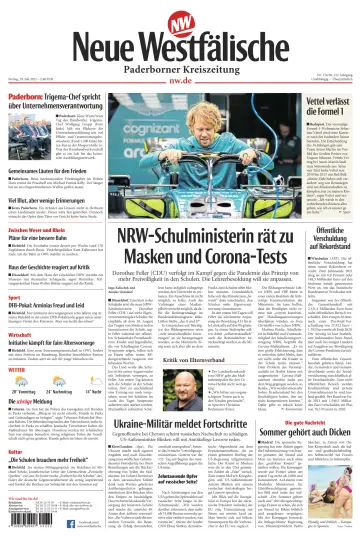 Neue Westfälische - Paderborner Kreiszeitung - 29 Jul 2022