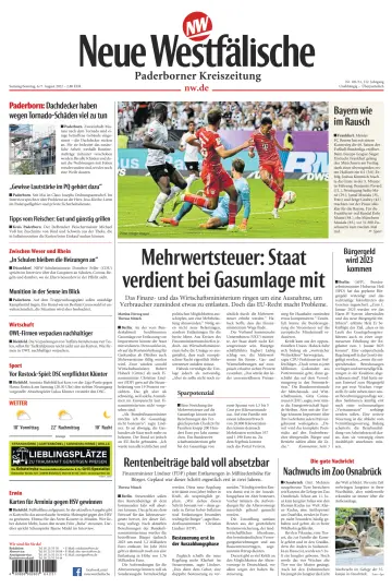 Neue Westfälische - Paderborner Kreiszeitung - 6 Aug 2022