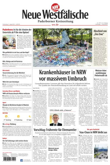 Neue Westfälische - Paderborner Kreiszeitung - 11 Aug 2022