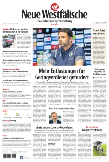 Neue Westfälische - Paderborner Kreiszeitung - 15 Aug 2022