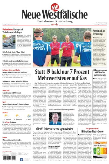 Neue Westfälische - Paderborner Kreiszeitung - 19 Aug 2022