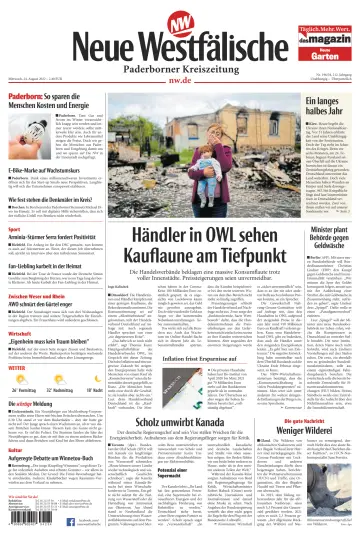 Neue Westfälische - Paderborner Kreiszeitung - 24 Aug 2022
