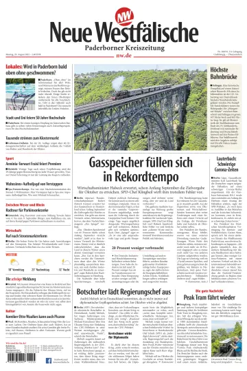Neue Westfälische - Paderborner Kreiszeitung - 29 Aug 2022