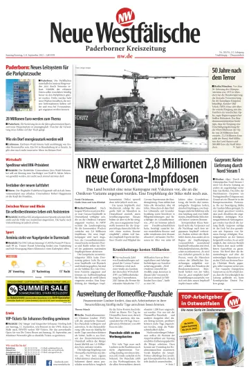 Neue Westfälische - Paderborner Kreiszeitung - 3 Sep 2022