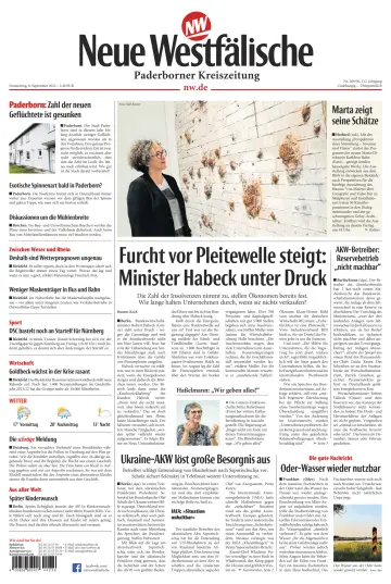 Neue Westfälische - Paderborner Kreiszeitung - 8 Sep 2022
