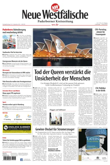 Neue Westfälische - Paderborner Kreiszeitung - 10 Sep 2022
