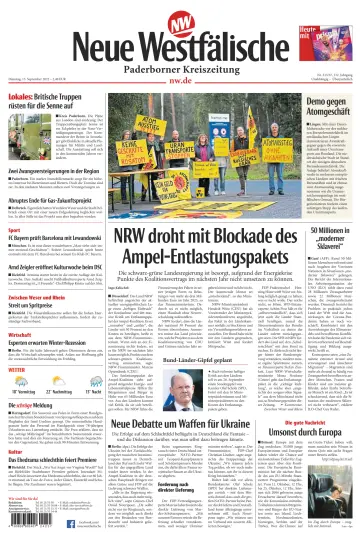 Neue Westfälische - Paderborner Kreiszeitung - 13 Sep 2022