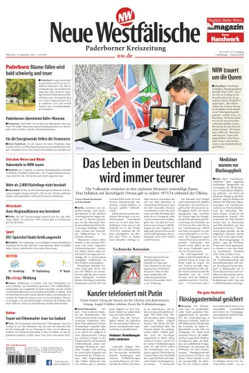 Neue Westfälische - Paderborner Kreiszeitung - 14 Sep 2022
