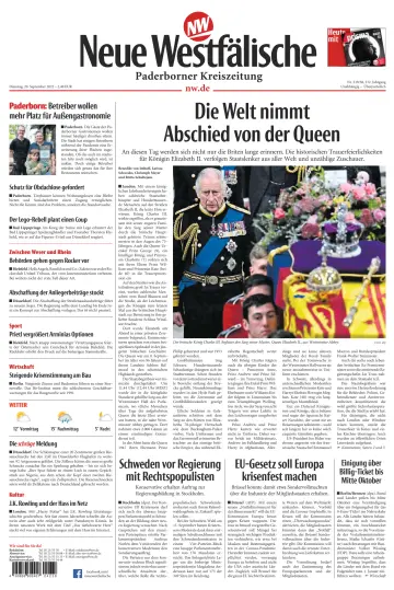 Neue Westfälische - Paderborner Kreiszeitung - 20 Sep 2022