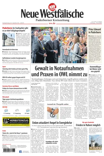 Neue Westfälische - Paderborner Kreiszeitung - 24 Sep 2022
