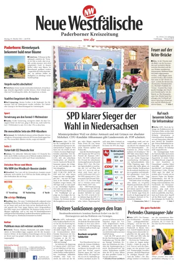 Neue Westfälische - Paderborner Kreiszeitung - 10 Oct 2022