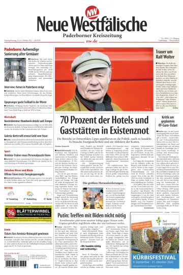 Neue Westfälische - Paderborner Kreiszeitung - 15 Oct 2022