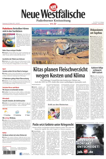 Neue Westfälische - Paderborner Kreiszeitung - 20 Oct 2022