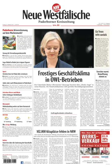 Neue Westfälische - Paderborner Kreiszeitung - 21 Oct 2022