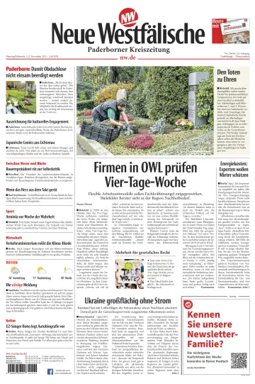 Neue Westfälische - Paderborner Kreiszeitung - 1 Nov 2022