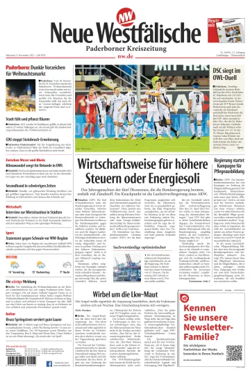 Neue Westfälische - Paderborner Kreiszeitung - 9 Nov 2022