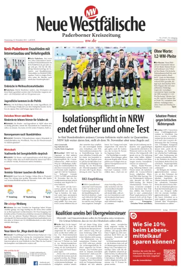 Neue Westfälische - Paderborner Kreiszeitung - 24 Nov 2022