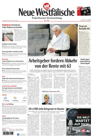 Neue Westfälische - Paderborner Kreiszeitung - 29 Dec 2022