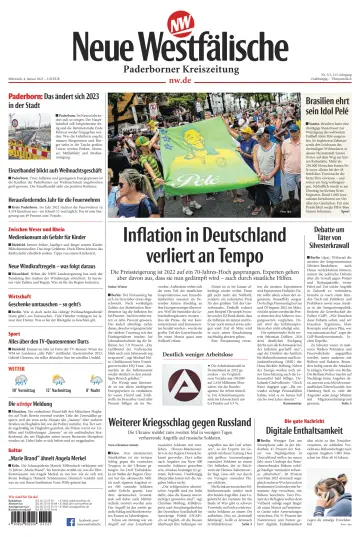 Neue Westfälische - Paderborner Kreiszeitung - 4 Jan 2023