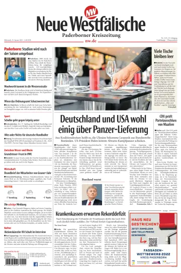 Neue Westfälische - Paderborner Kreiszeitung - 25 Jan 2023