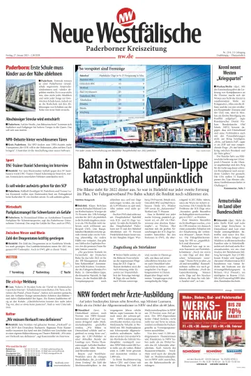 Neue Westfälische - Paderborner Kreiszeitung - 27 Jan 2023