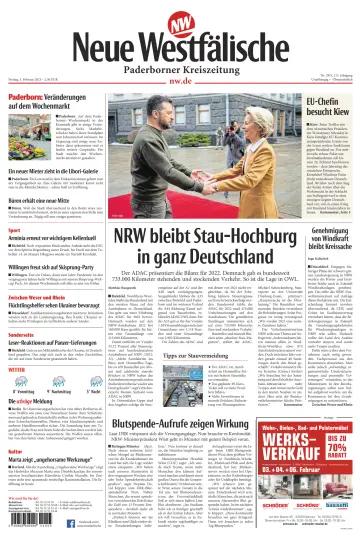 Neue Westfälische - Paderborner Kreiszeitung - 3 Feb 2023