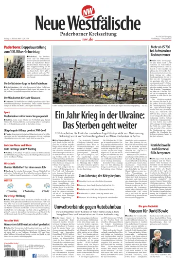 Neue Westfälische - Paderborner Kreiszeitung - 24 Feb 2023