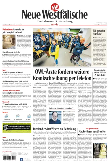 Neue Westfälische - Paderborner Kreiszeitung - 1 Apr 2023