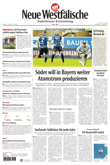 Neue Westfälische - Paderborner Kreiszeitung - 17 Apr 2023