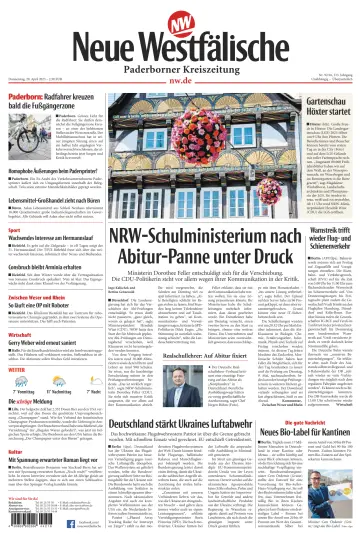 Neue Westfälische - Paderborner Kreiszeitung - 20 Apr 2023