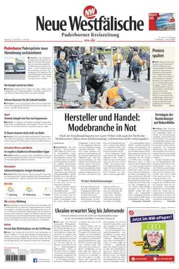 Neue Westfälische - Paderborner Kreiszeitung - 25 Apr 2023
