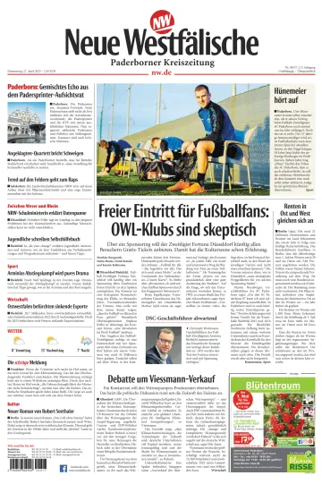 Neue Westfälische - Paderborner Kreiszeitung - 27 Apr 2023