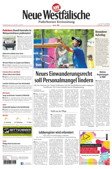 Neue Westfälische - Paderborner Kreiszeitung - 24 Jun 2023