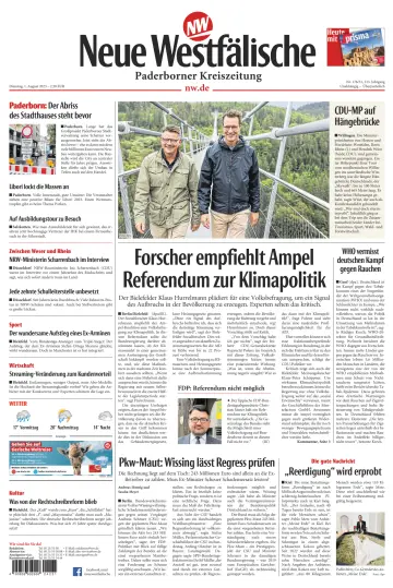 Neue Westfälische - Paderborner Kreiszeitung - 1 Aug 2023