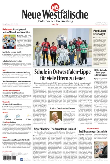 Neue Westfälische - Paderborner Kreiszeitung - 7 Aug 2023